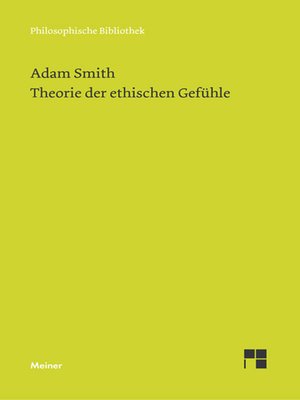 cover image of Theorie der ethischen Gefühle
